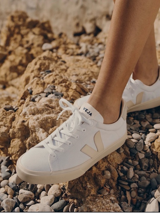 Veja Shoes - VEJA WOMEN’S CAMPO CANVAS WHITE PIERRE SIZE 5